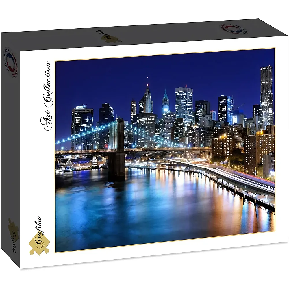 Grafika Puzzle Art Collection New York by Night - 2000 Teile