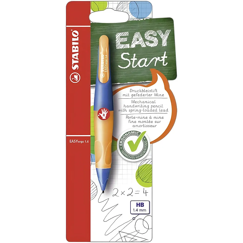 Stabilo EASYergo 1.4 Start blau/orange