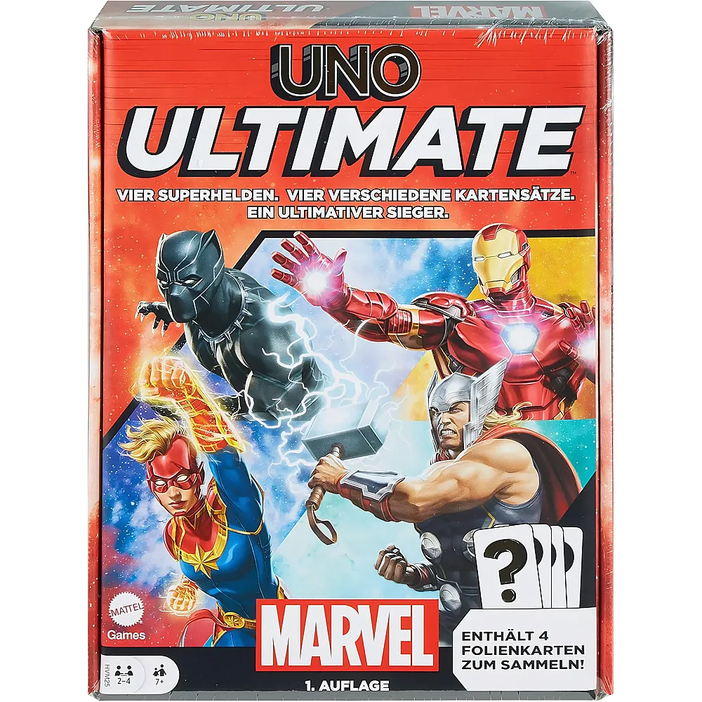 Mattel Games UNO Ultimate Marvel - Deutsch