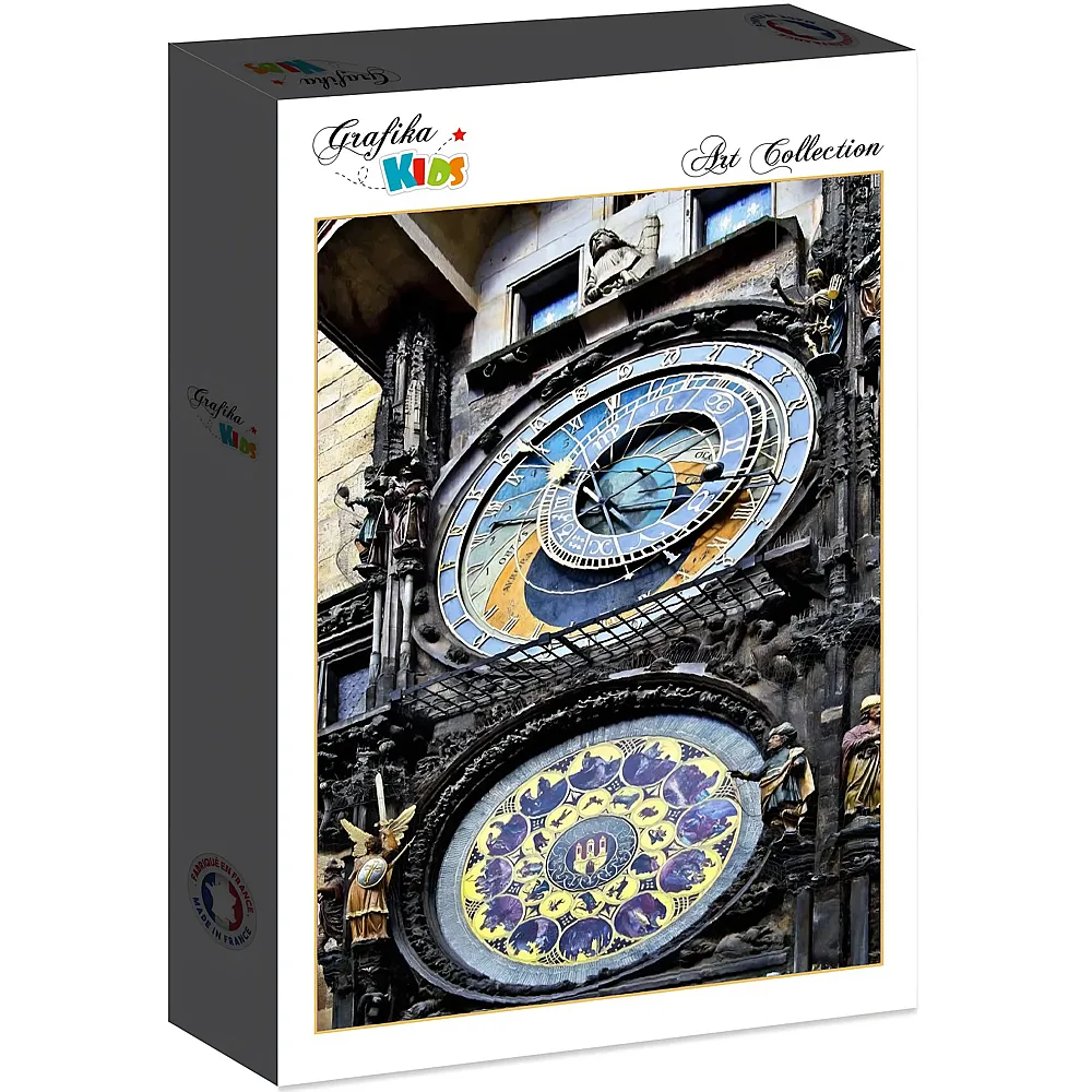 Grafika Puzzle Art Collection Grafika Kids Prager Rathausuhr - 48 Teile