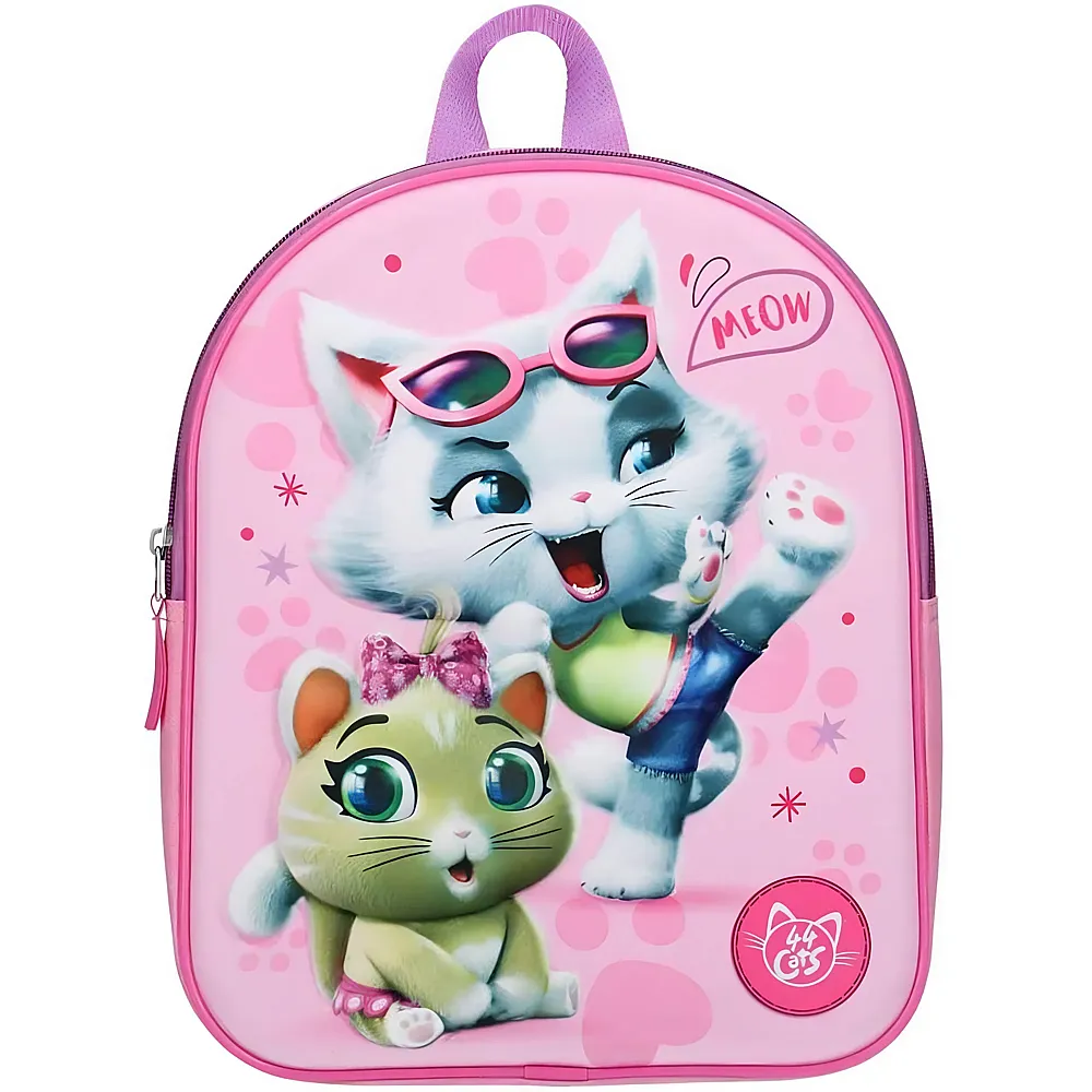 Vadobag 44 Cats -  3D Rucksack - Just Chillin - Rosa