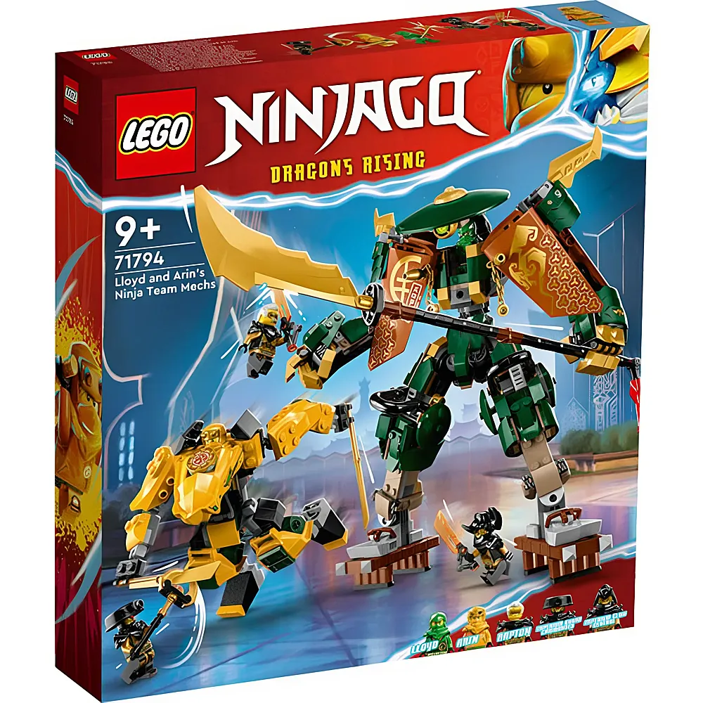 LEGO Ninjago Lloyds und Arins Training-Mechs 71794