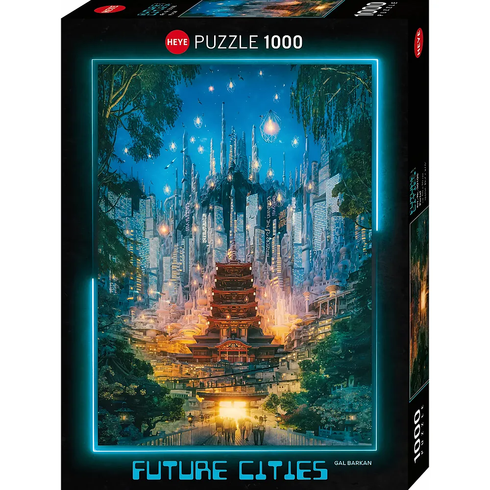 Heye Puzzle Future Cities Portal - 1000 Teile