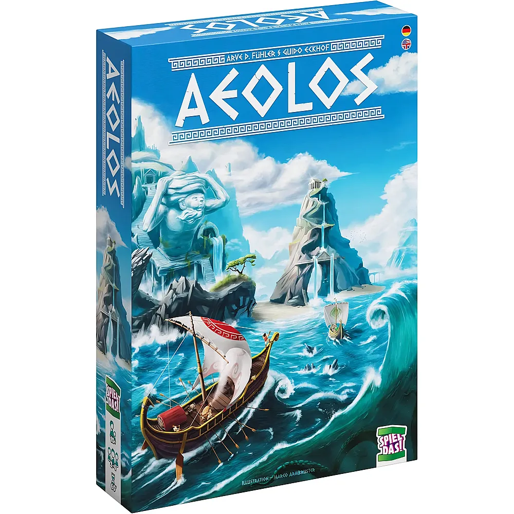 SPIEL DAS Verlag Spiel DAS - AEOLOS, leichtes Kennerspiel ab 10 Jahren