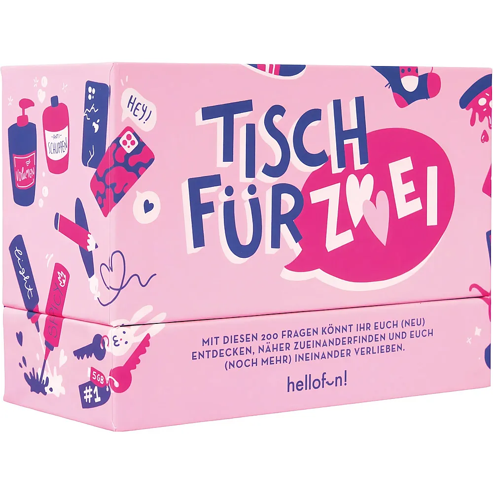 HUCH Spiele Tisch f�r zwei DE