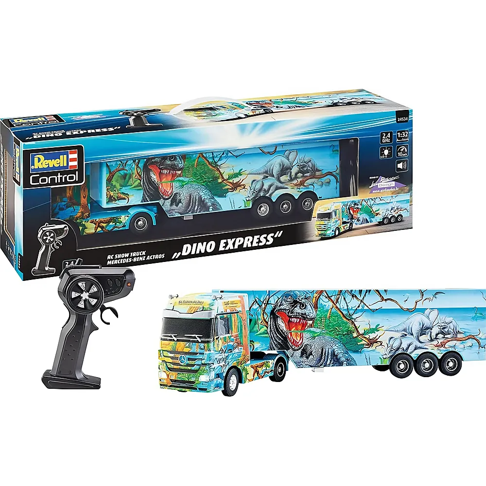 Revell Control RC Truck Mercedes Actros Dino Express