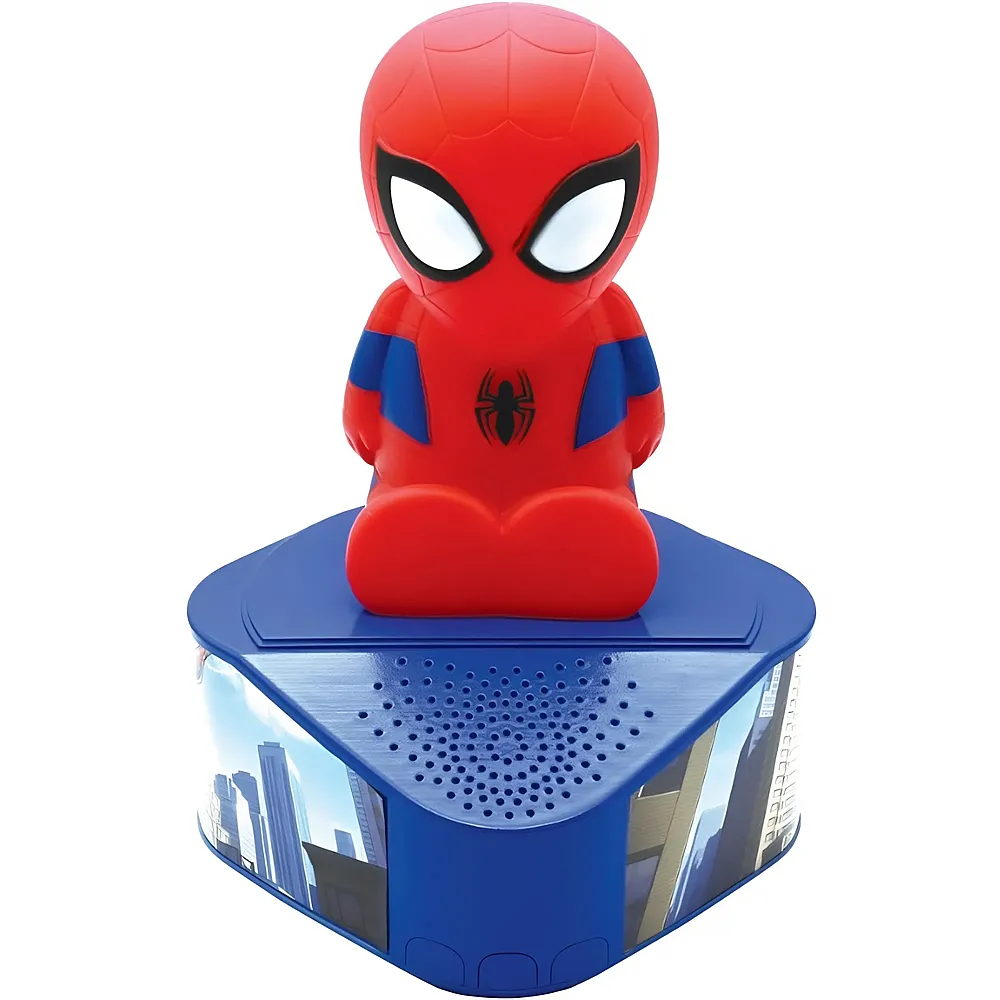Lexibook Spiderman Bluetooth-Lautsprecher mit beleuchteter 3D Figur