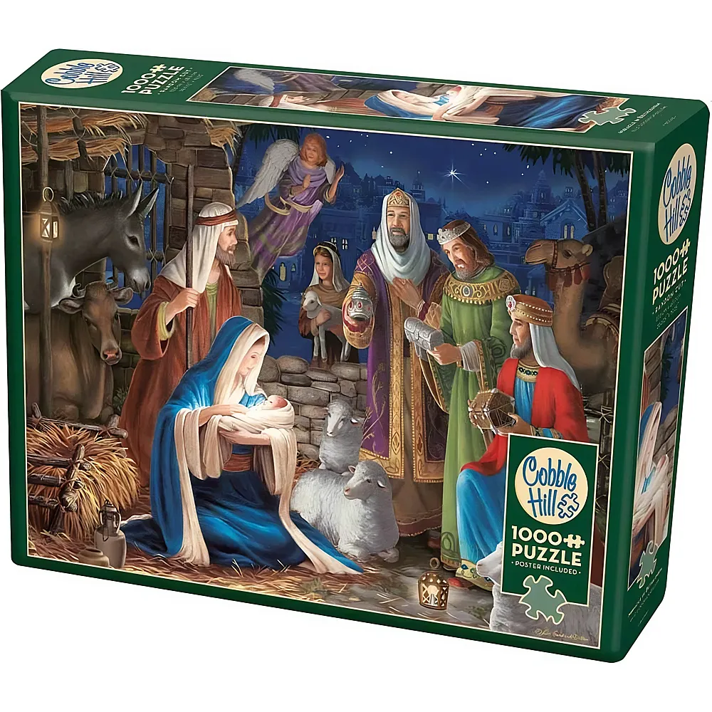 Cobble Hill Puzzle Liz Goodrick-Dillon Miracle in Bethlehem 1000Teile