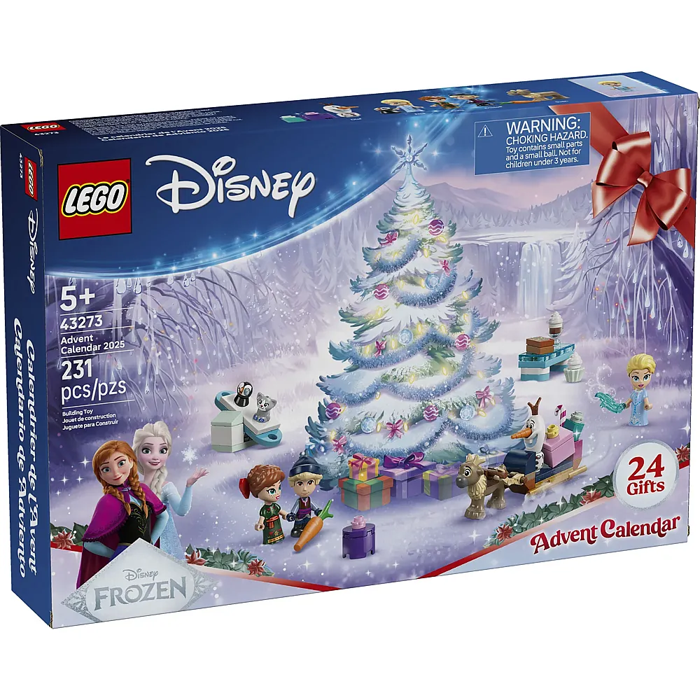 LEGO Disney Frozen Adventskalender 2025 43273