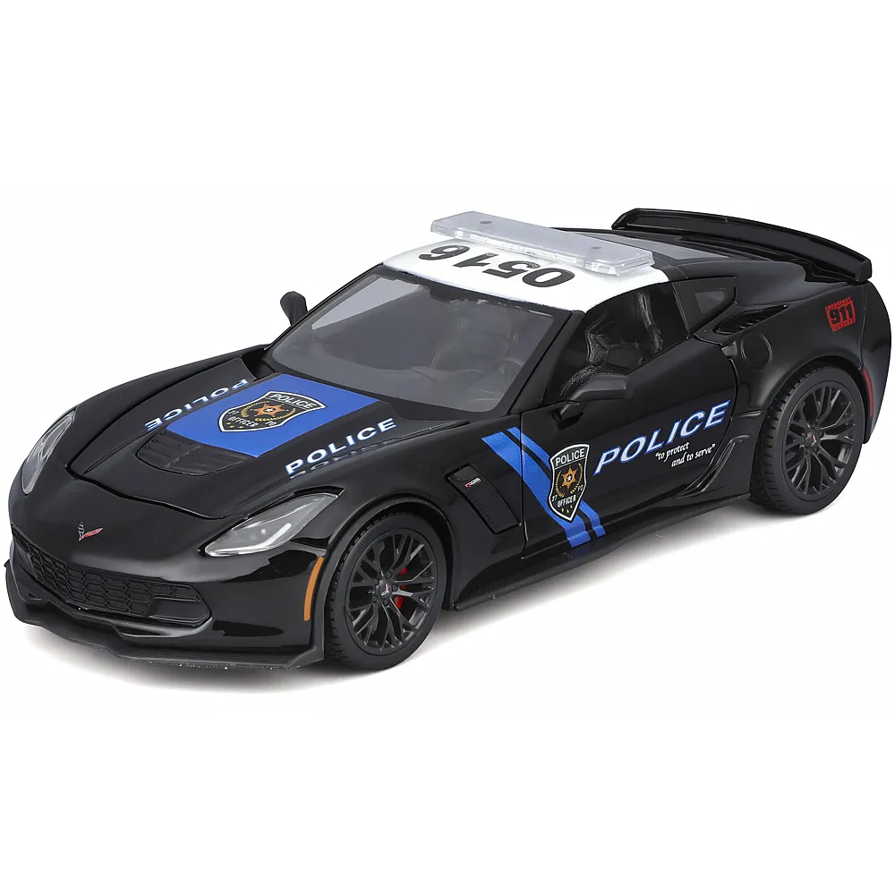 Maisto 1:24 Chevrolet Corvette Z06 2015 Police