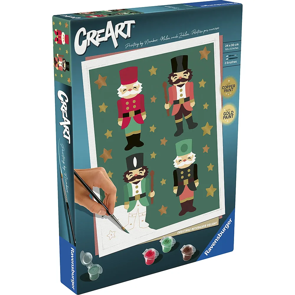 Ravensburger CreArt Christmas Nutcracker Delight