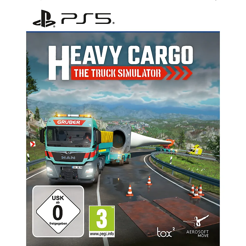 Aerosoft PS5 Heavy Cargo: The Truck Simulator