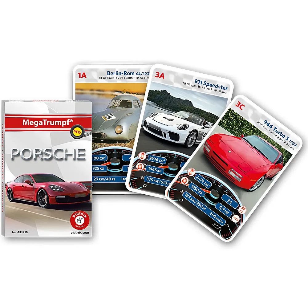 meinspielzeug - Piatnik Spiele Quartett Porsche