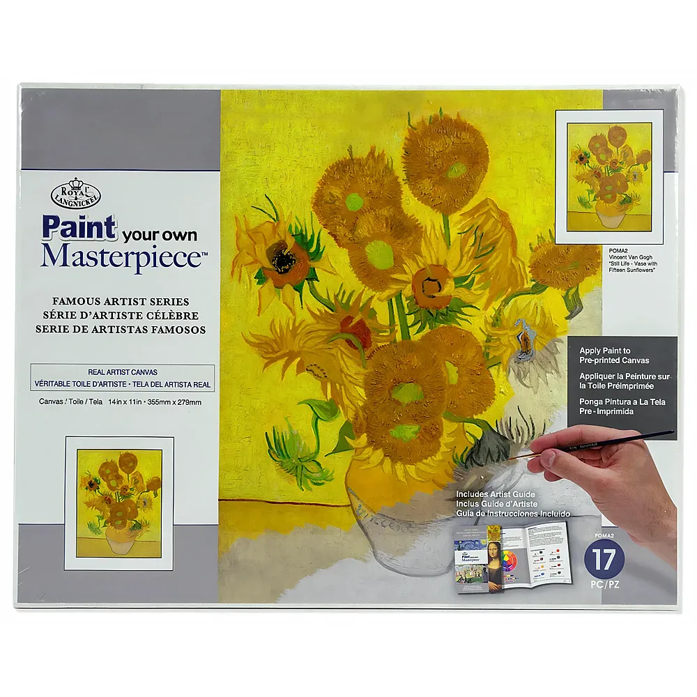 Royal & Langnickel R&l Pbn Masterpiece Famous Sunflowers