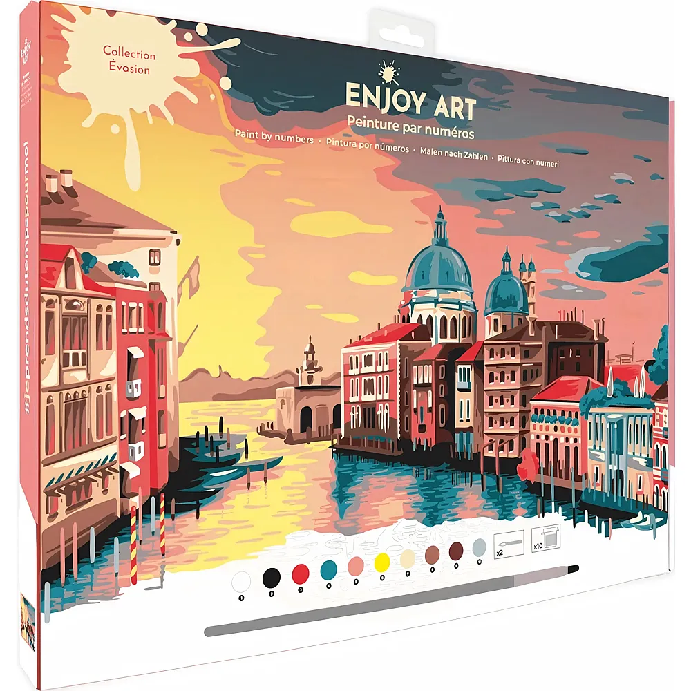 OZ International Enjoy Art Peinture N� - Venedig - 30 x 40 cm