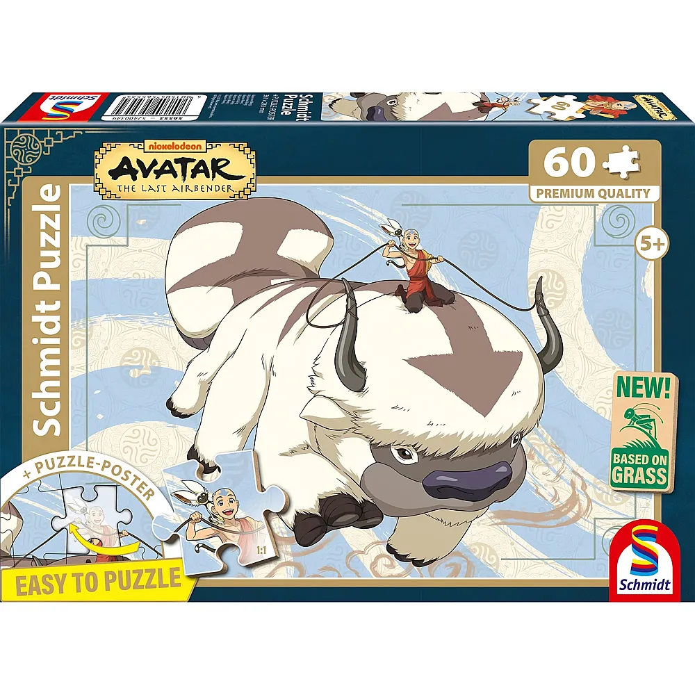 Schmidt Puzzle Avatar, Appa und Aang - 60 Teile