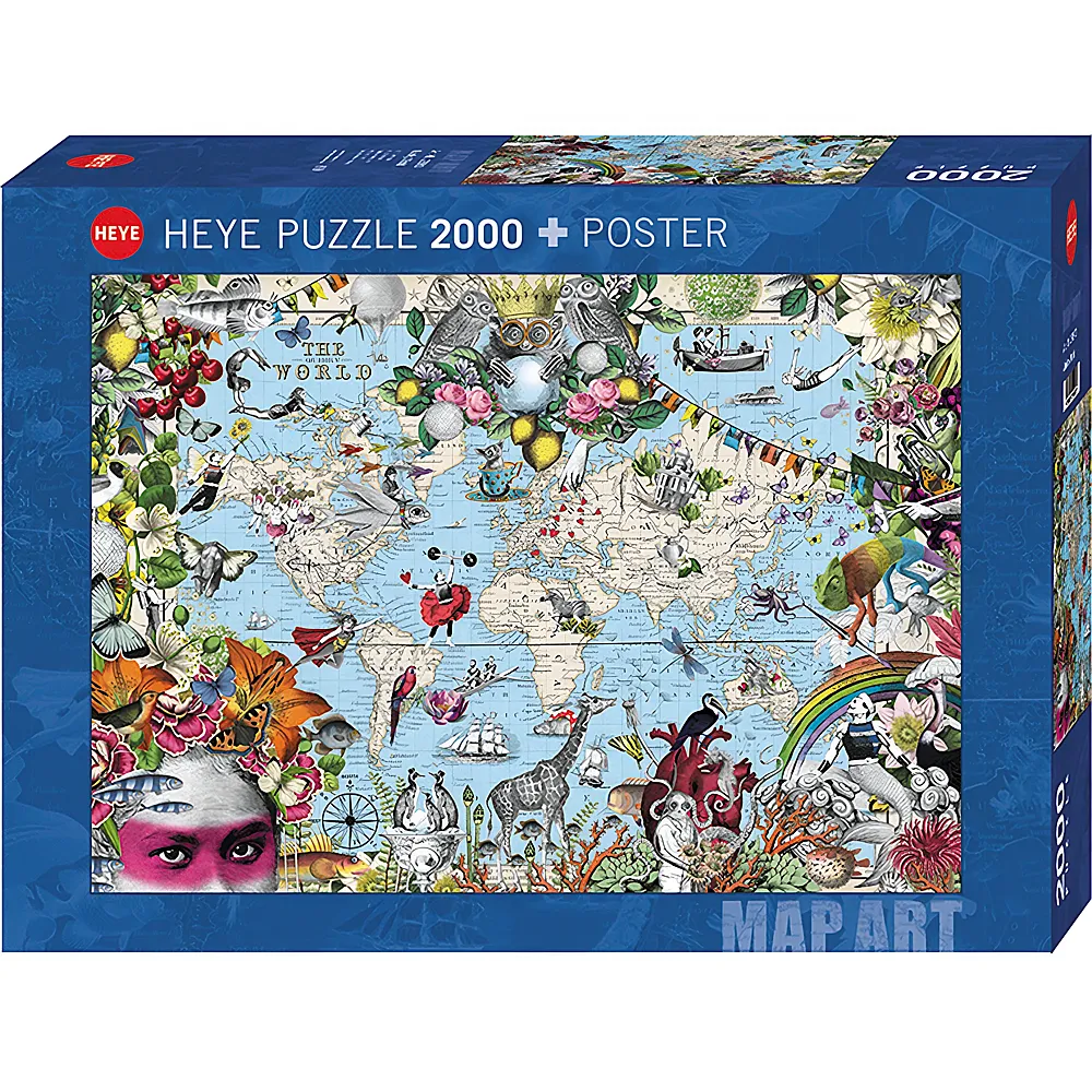 HEYE Puzzle Quirky World 2000Teile