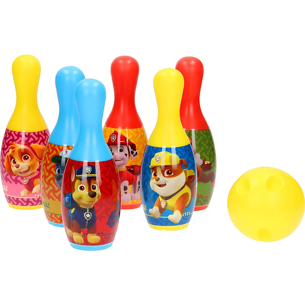 Sambro Paw Patrol Bowlingset - 7 Teile