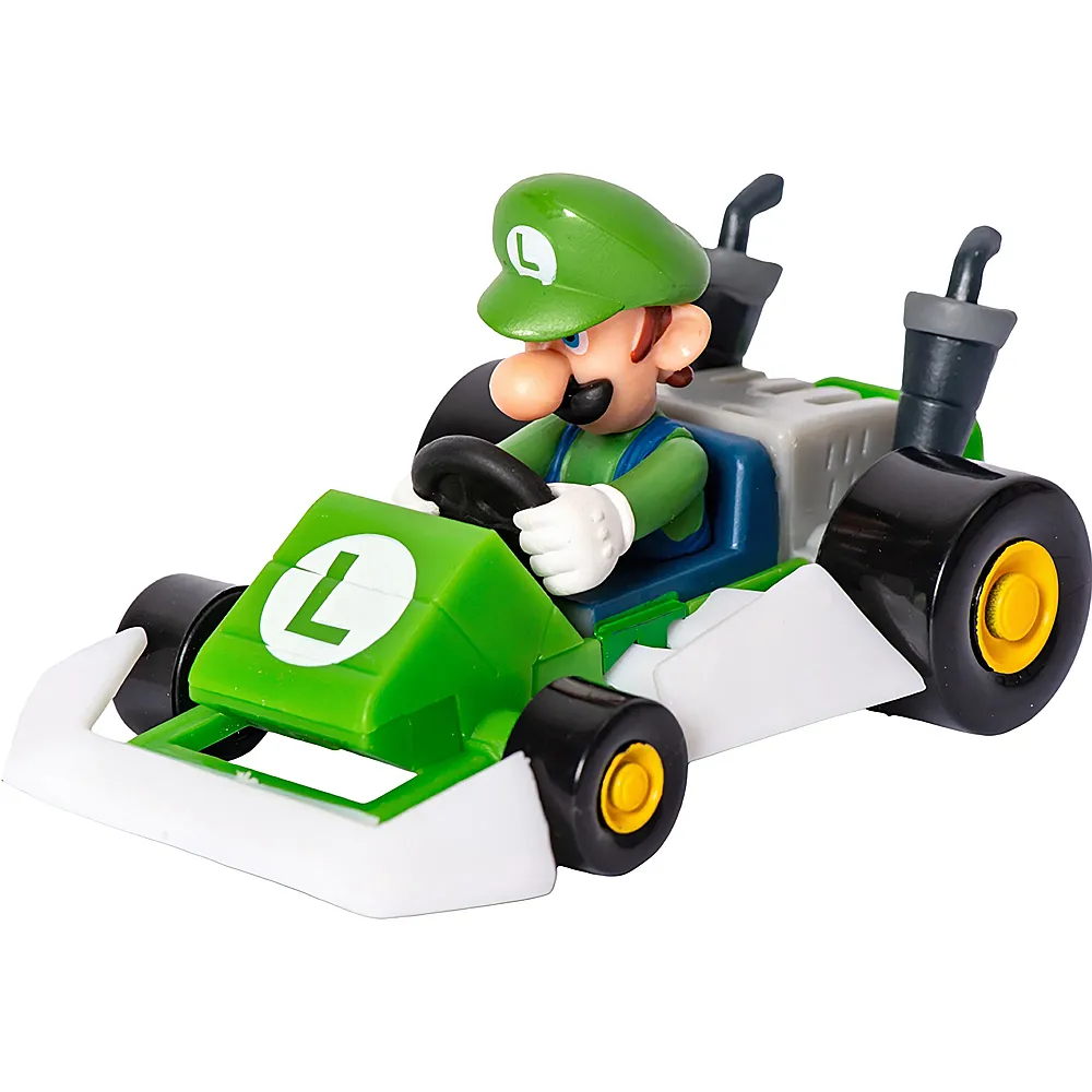 Jakks Pacific Super Mario Racer Luigi 6,5cm