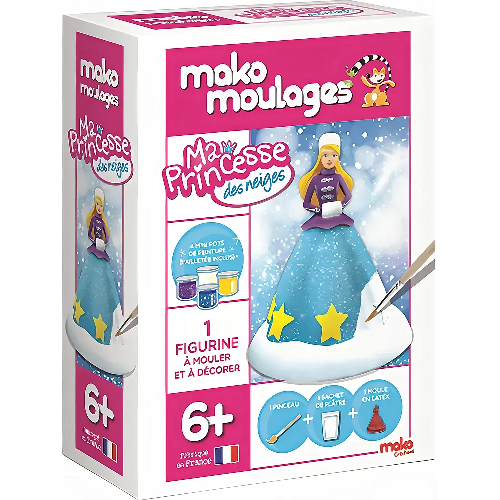Mako Moulages Mako Princesse Des Neiges FR