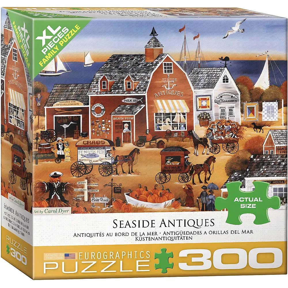 Eurographics Puzzle K�stenantiquit�ten von Carol Dyer - 300 Teile - Puzzle 105-300 Teile