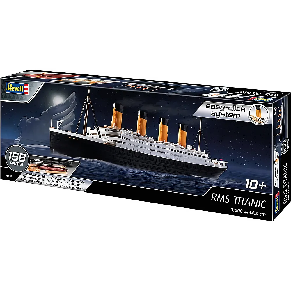 Revell Easy-Click RMS Titanic 156Teile