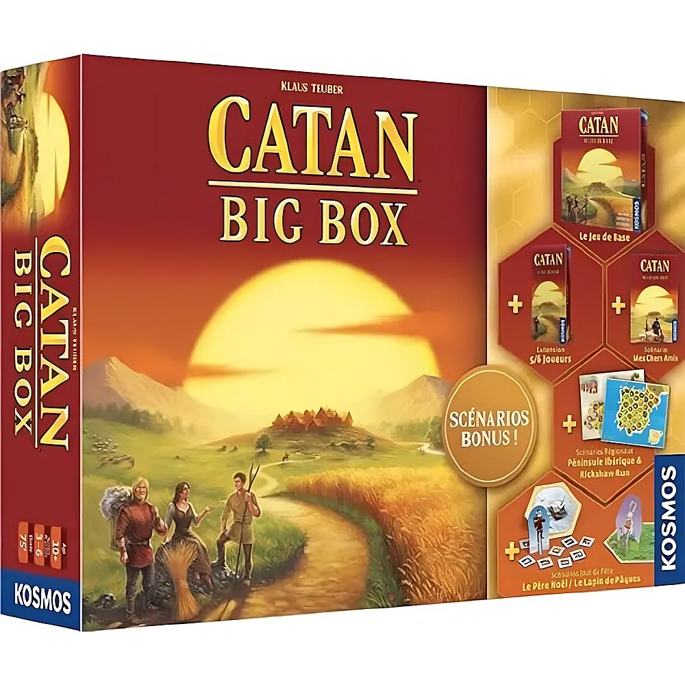 Kosmos Spiele Die Siedler von Catan Catan Big Box - Franais