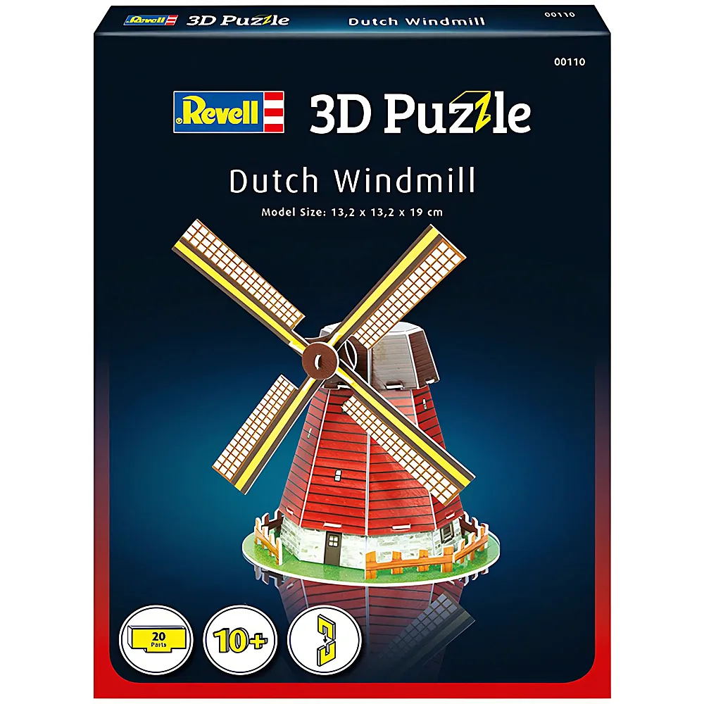 Revell Puzzle Dnische Windmhle 20Teile