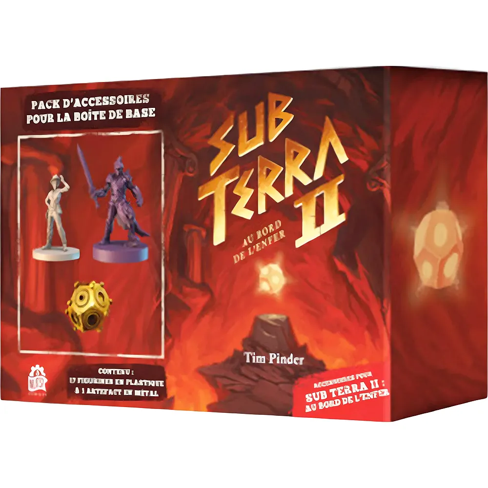 Nuts Publishing Sub Terra 2 Ext. Fig Jeu DE Base FR