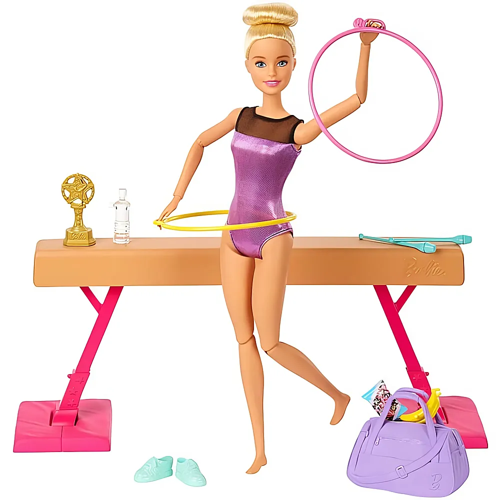 Barbie Karrieren Turn-Spielset mit Puppe