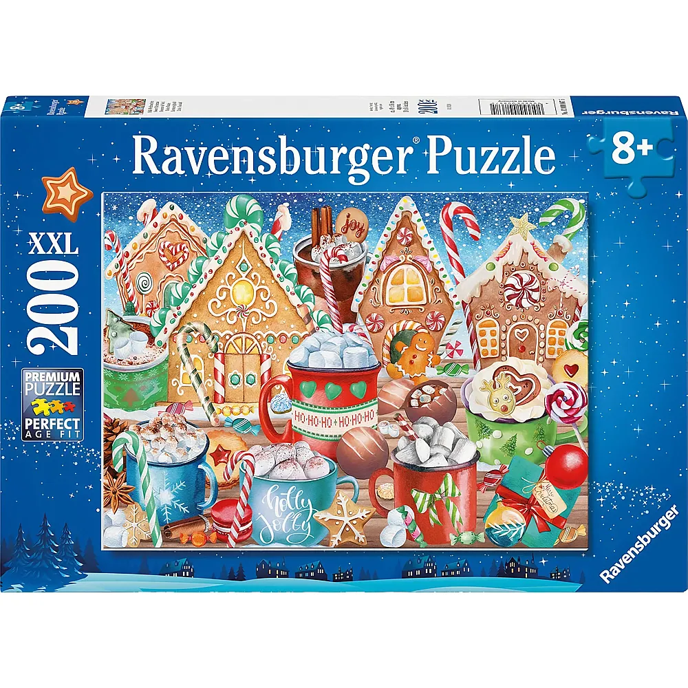 Ravensburger Puzzle S�sse Weihnachten 200Teile