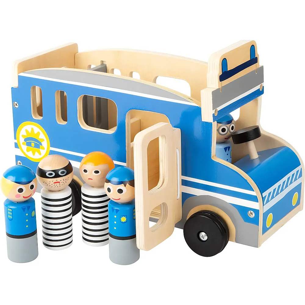 small foot Spielauto Polizeibus
