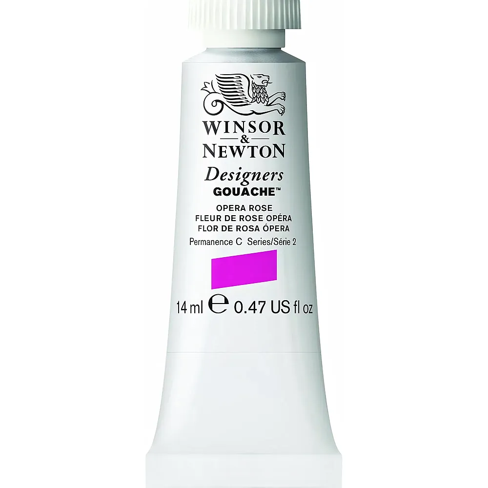 Winsor & Newton W&n Designers Gouache 14ml Tube Opernrosa