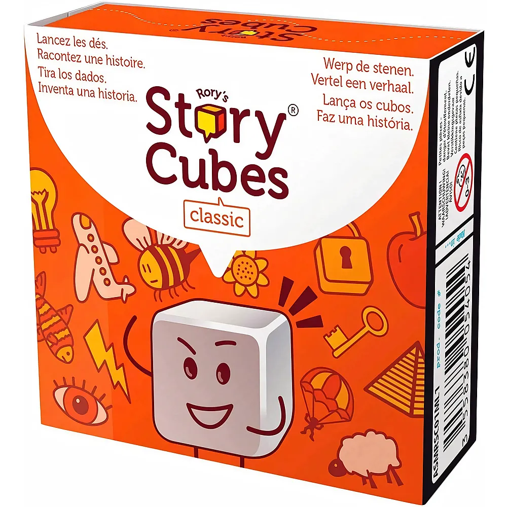 Rory's Story Cubes Story Cubes, Familienspiel, Erz�hlspiel, 1-12 Spieler, Ab 6+ Jahren, 20+ Minuten, Deutsch