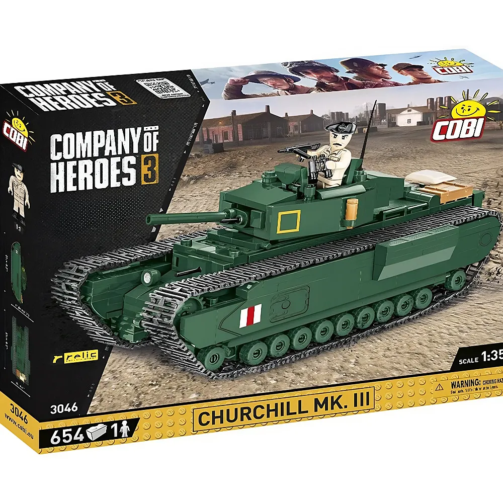 COBI Company of Heroes Panzer Churchill Mk. III 3046