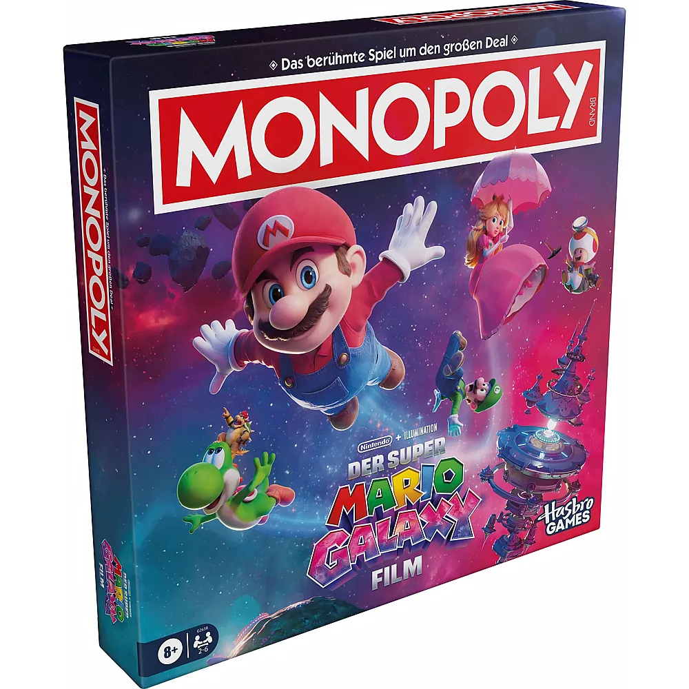 Hasbro Gaming Monopoly Super Mario Galaxy - Deutsch