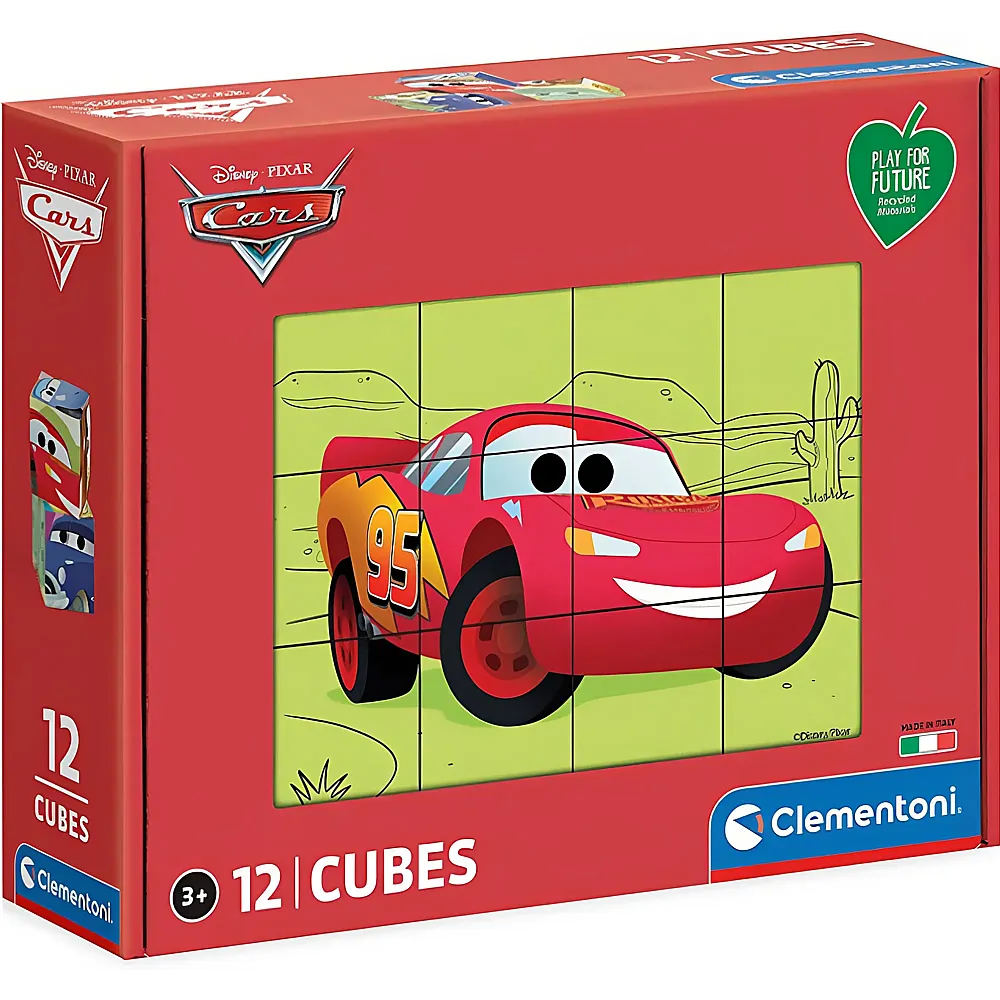 Clementoni Puzzle Cars 12Teile
