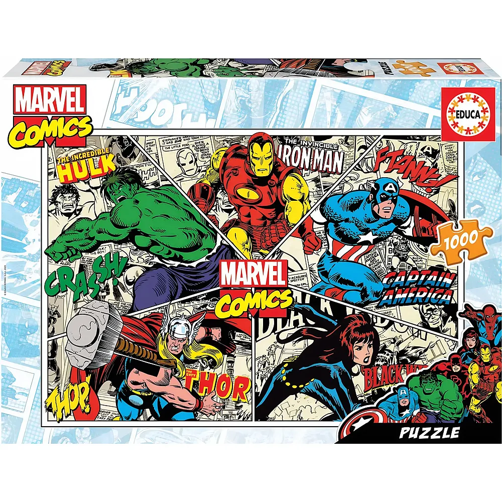Educa Puzzle Marvel Comics 1000Teile