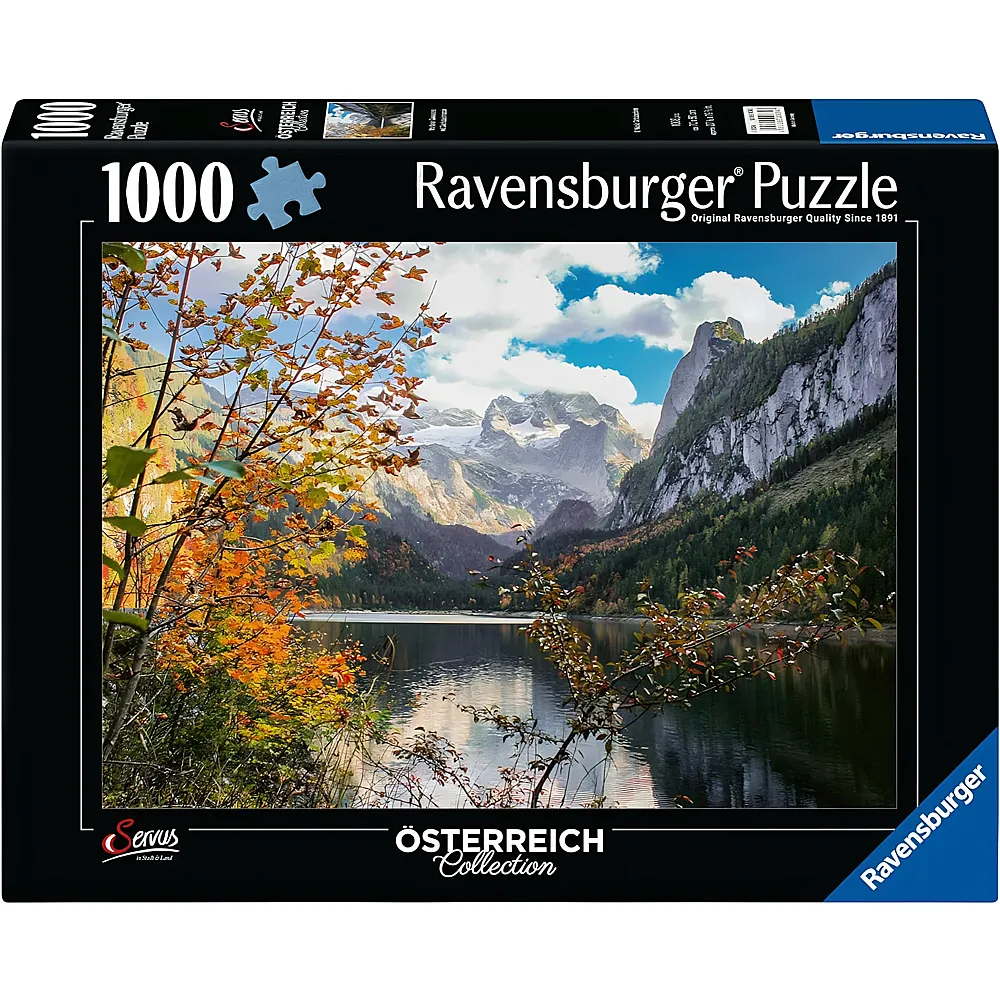 Ravensburger Puzzle �sterreich Collection Vorderer Gosausee, �sterreich 1000Teile
