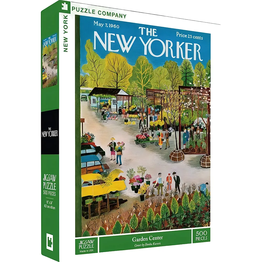 New York Puzzle Company The New Yorker - Garden Center - 500 Teile