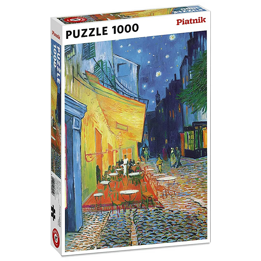Piatnik Puzzle Vincent Van Gogh Terrace at Night 1000Teile