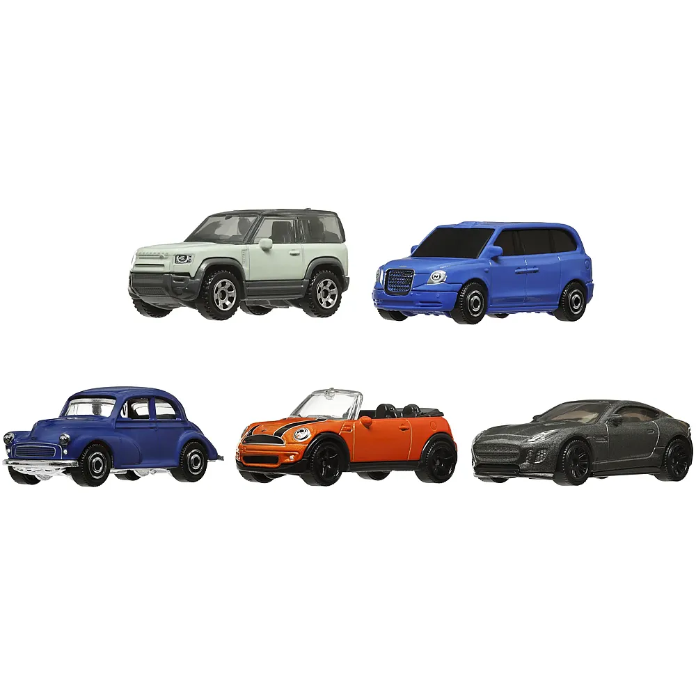 Matchbox 5er Geschenkset MBX British Roadways - 1:64