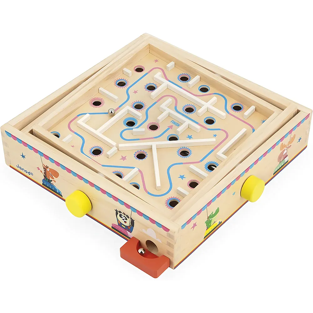 Janod Spiele Applepop Kugellabyrinth