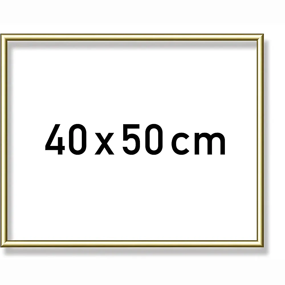 Schipper Malen nach Zahlen Alurahmen Gold 40x50cm