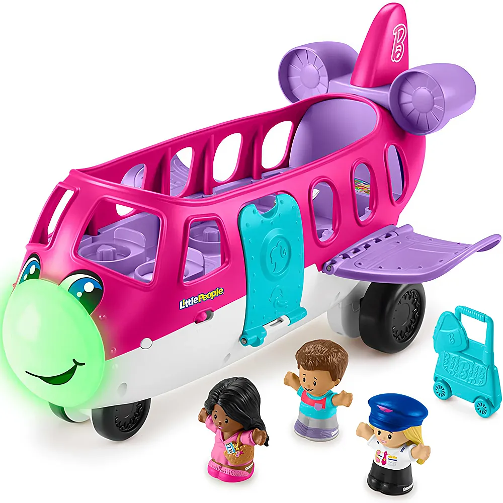Fisher-Price Little People Barbie Traum-Flugzeug mult