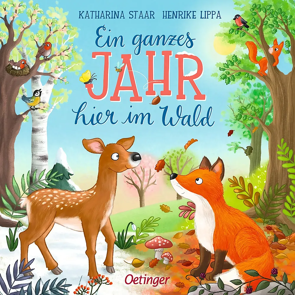 Oetinger Ein ganzes Jahr hier im Wald Farbschnitt