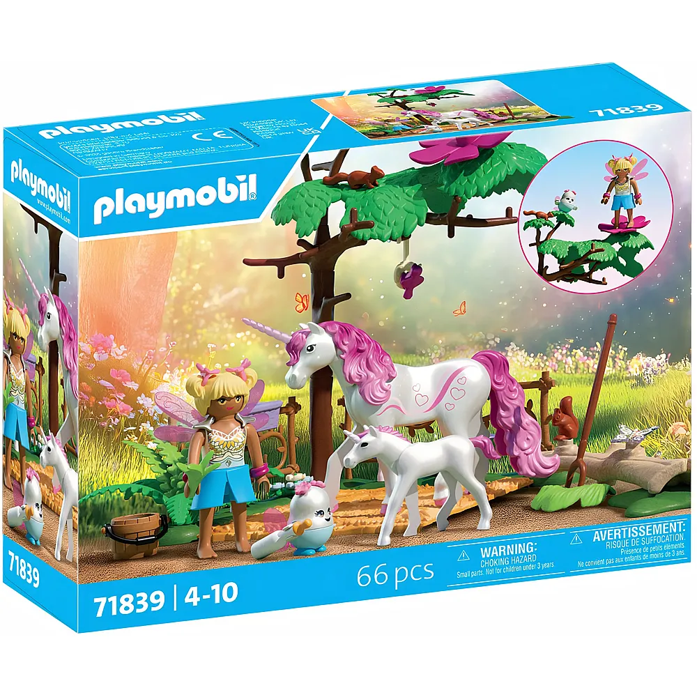 PLAYMOBIL Zauberhafter Einhorn-Stall 71839