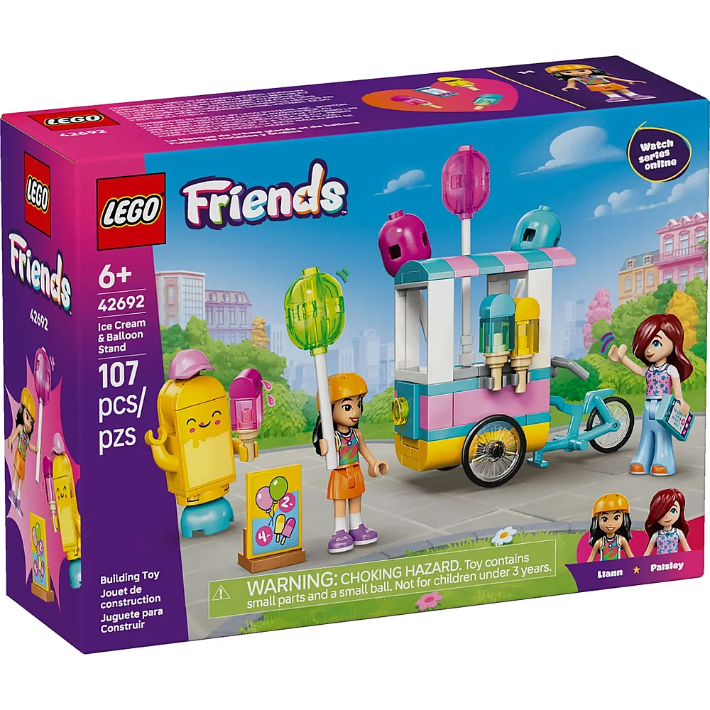 LEGO Friends Eis- und Luftballonstand 42692