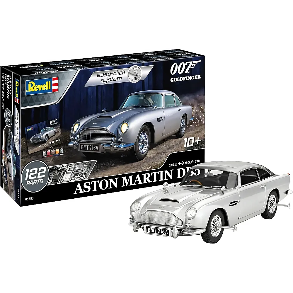 Revell Level 2 Aston Martin DB5  James Bond 007 Goldfinger