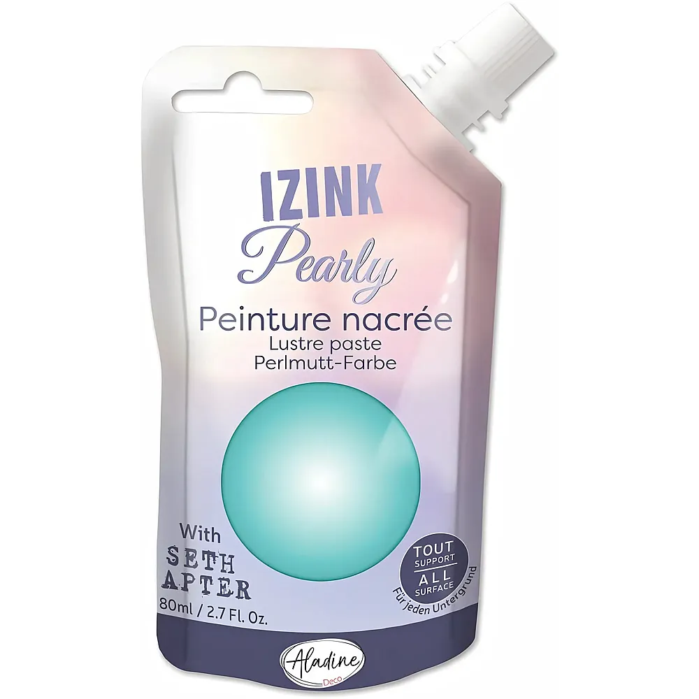Aladine Izink Pearly Mintgr�n - 80 ml
